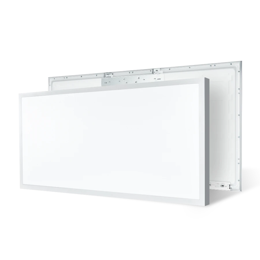 ComiLED 2x4 LED Flat Panel Light Surface Mount 0-10V Dimmable, -Pack,White