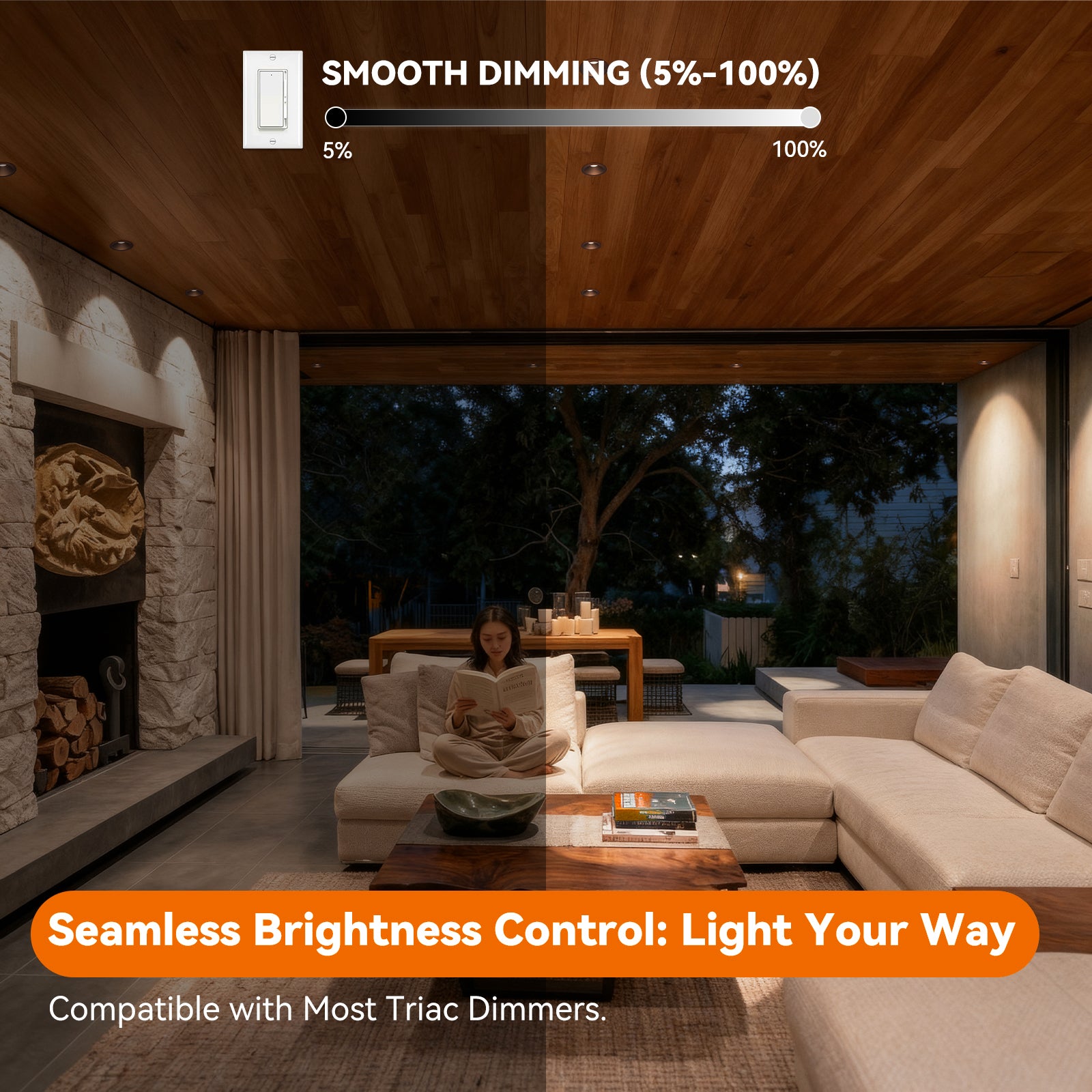 ComiLED 6/12pack Bronze 3 Inch Recessed Lights, Anti-Glare COB Canless Ceiling Spotlight, 5CCT Selectable 2700K-6000K, 130lm/W, RA95 Small Exterior Soffit Lights, 12W, Dimmable, ETL, IP44 Damp Rated