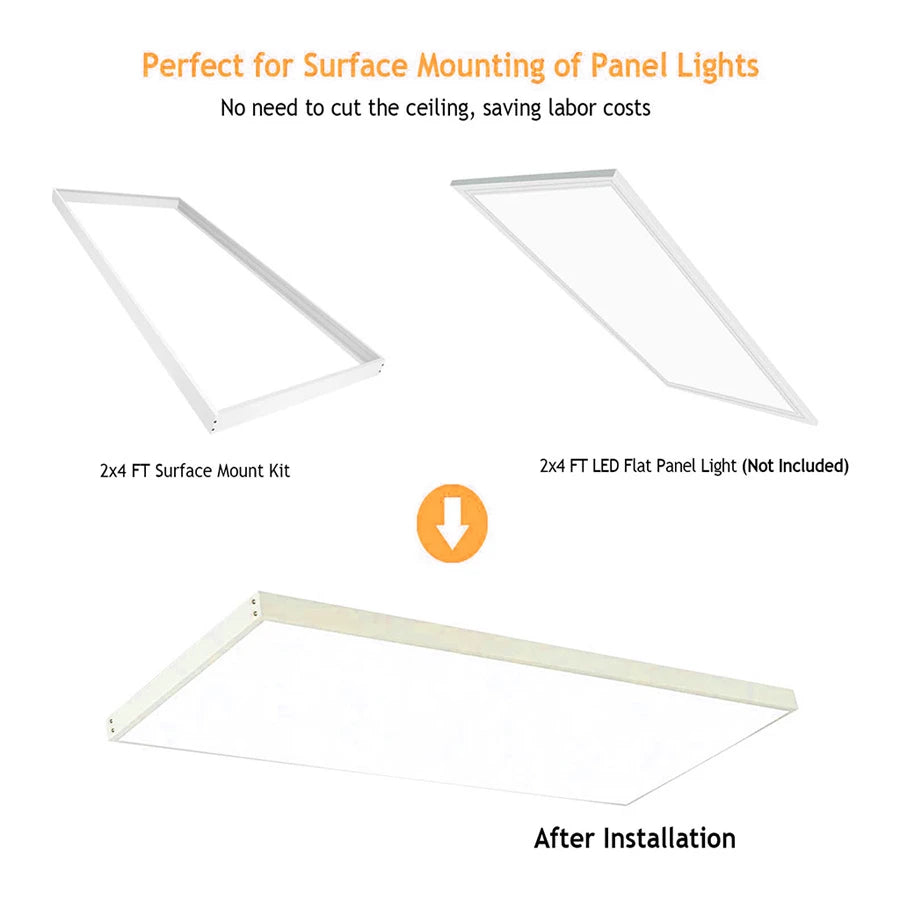 ComiLED 2x4 Surface Mount Kit (6-pack)