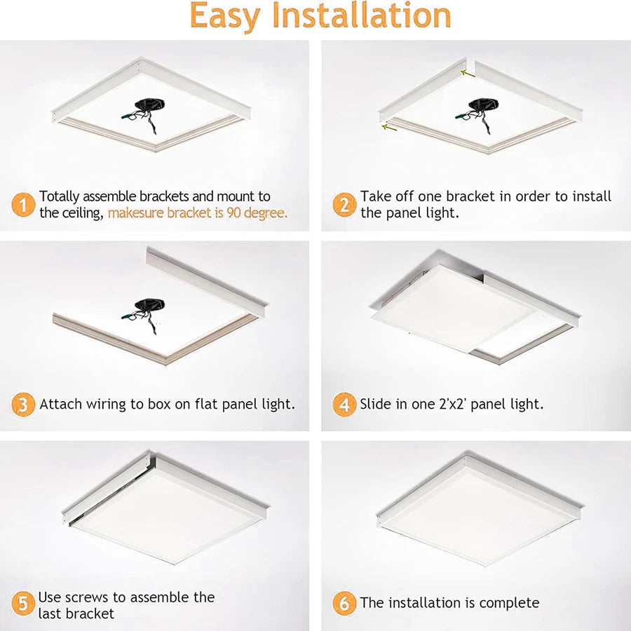 ComiLED 2x2 Surface Mount Kit (6-pack)