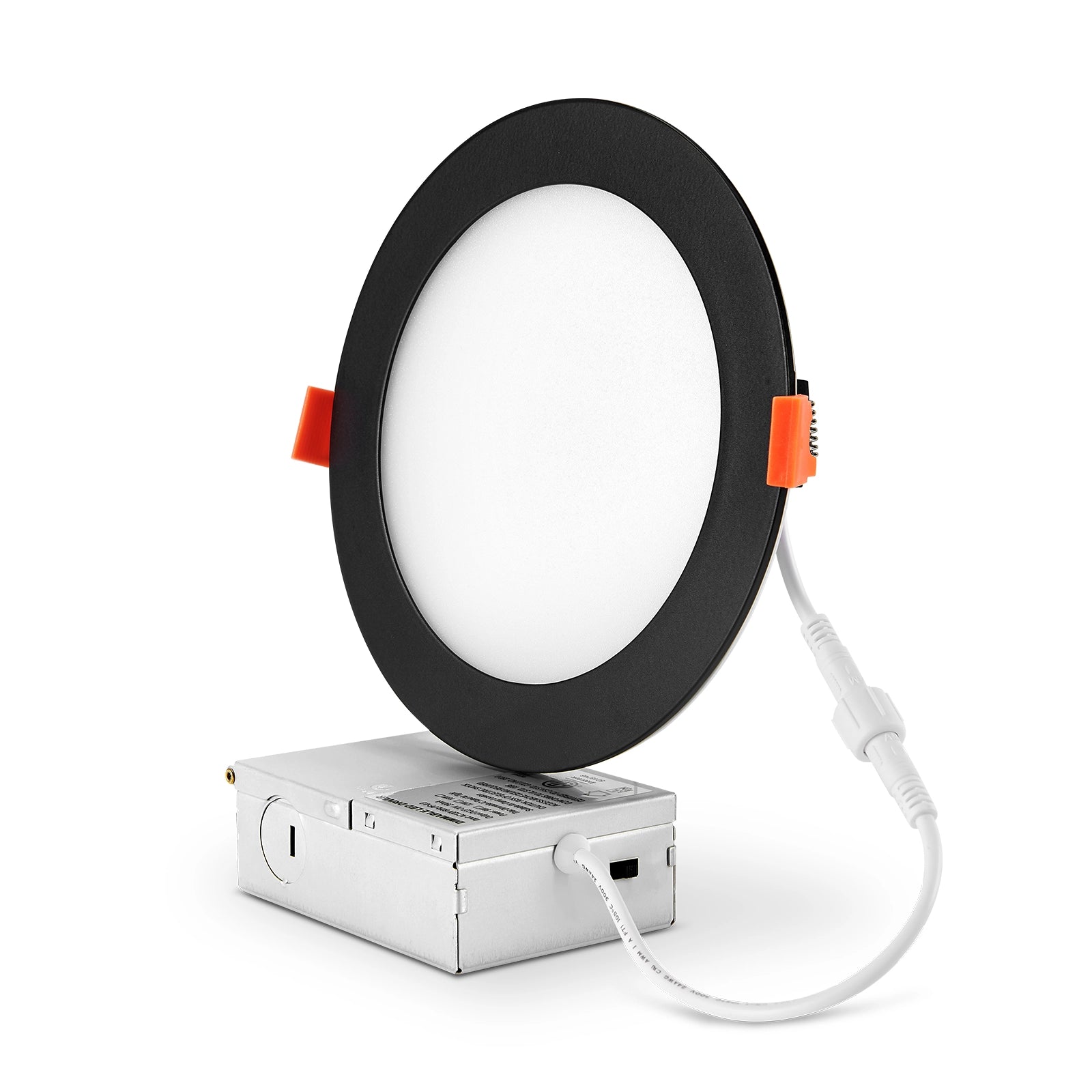 ComiLED 6 Inch Black Canless Recessed lighting 12-Pack