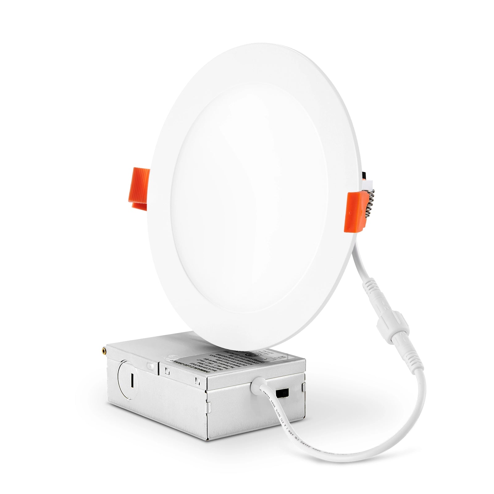 ComiLED 6 Inch White Canless Recessed lighting 12-Pack