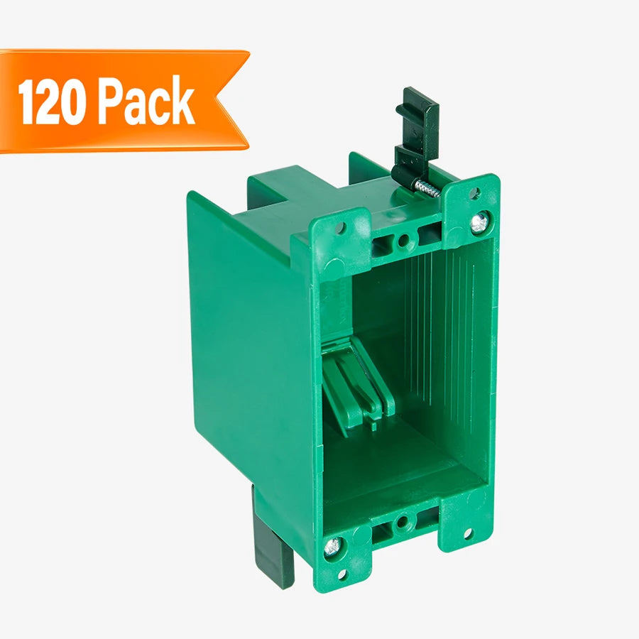 ComiLED Old Work Electrical Outlet Box 1 Gang 12-Pack
