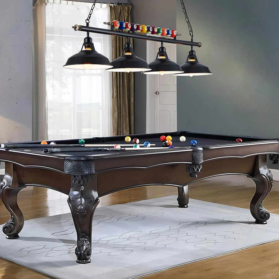 Luminaire de table de billard ComiLED, 4 lumières, 50 pouces (ampoule non incluse)