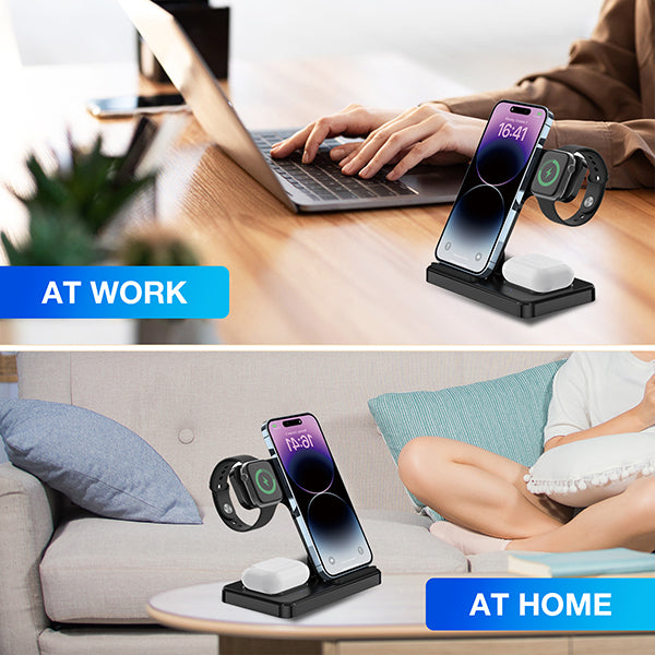 ComiLED 3-in-1 Wireless Charger