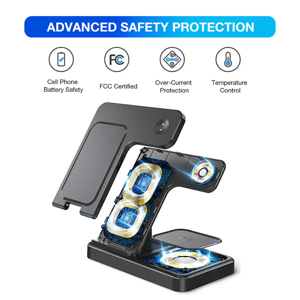 ComiLED 3-in-1 Wireless Charger