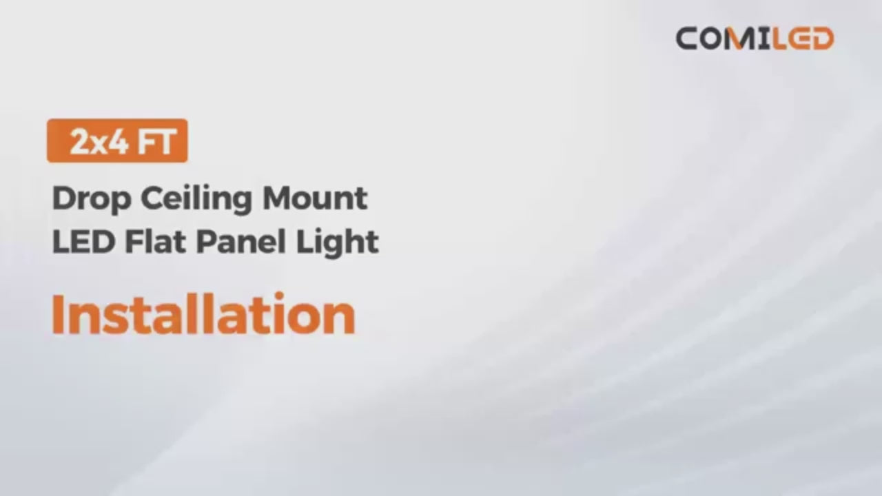 Panneau lumineux LED ComiLED 2x2, lot de 8
