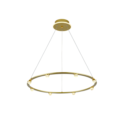 ComiLED Gold Modern Chandelier