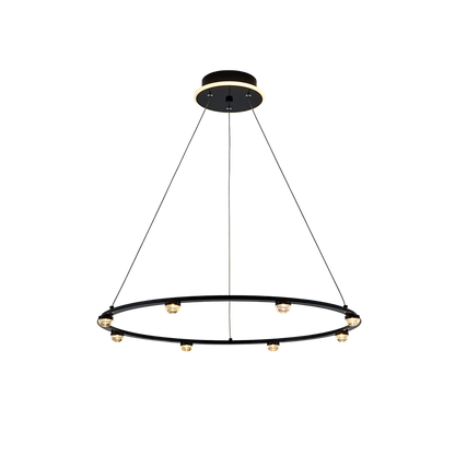 ComiLED Black Modern Chandelier