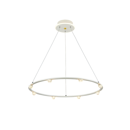 ComiLED White Modern Chandelier