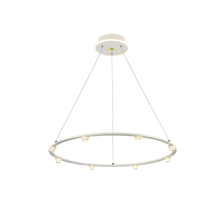 ComiLED White Modern Chandelier