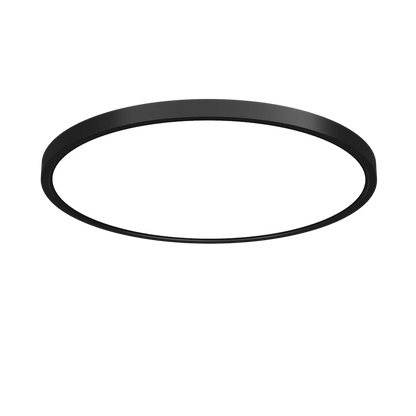 ComiLED 15.8-Inch Black Low Profile Ceiling Light, Dimmable & 3CCT Selectable