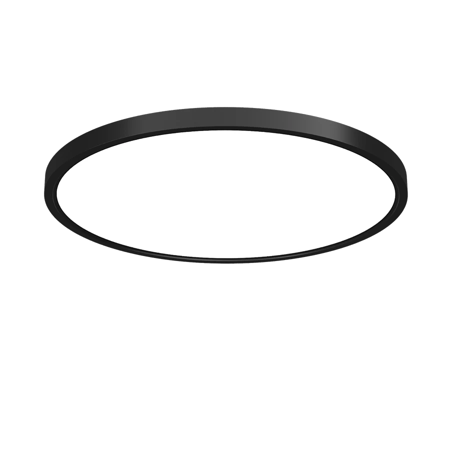 ComiLED 15.8-Inch Black Low Profile Ceiling Light, Dimmable & 3CCT Selectable