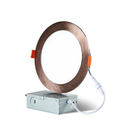 ComiLED 6 Inch Bronze Canless Recessed lighting 12-Pack