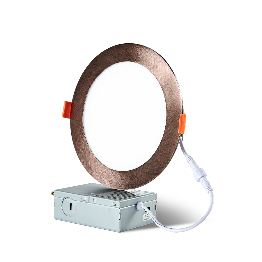 ComiLED 6 Inch Bronze Canless Recessed lighting 12-Pack