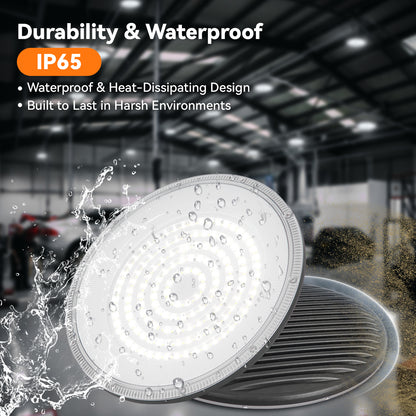 ComiLED 3CCT UFO High Bay 240W/200W/160W 2-Pack