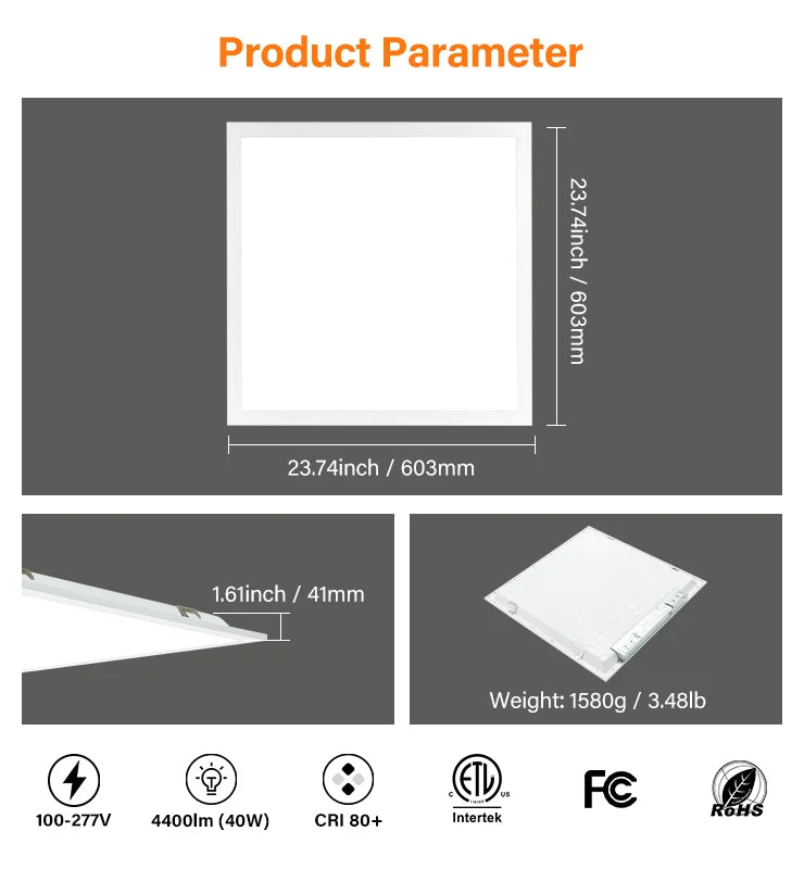 Wholesale 2x2 LED Flat Panel Light