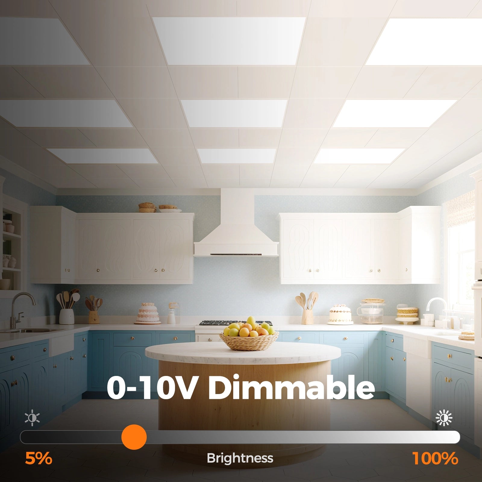 ComiLED 2x4 4CCT LED Flat Panel Light 6-Pack