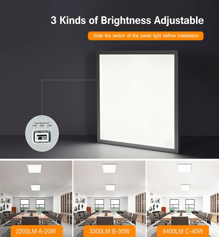 Wholesale 2x2 LED Flat Panel Surface Mount - US Shipping – ComiLED