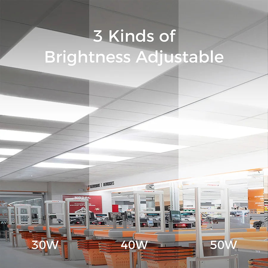 ComiLED 2x4 LED Flat Panel Light 6-Pack