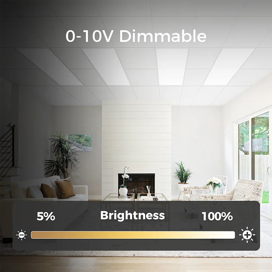 ComiLED 2x4 LED Flat Panel Light 6-Pack