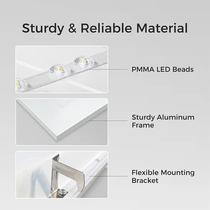 ComiLED 2x4 LED Flat Panel Light 6-Pack