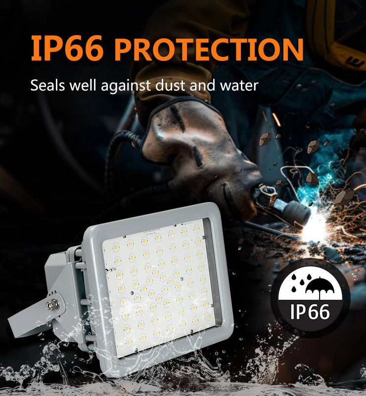 Wholesale 200W Square LED Explosion Proof Light, Class I Division 2 28000LM