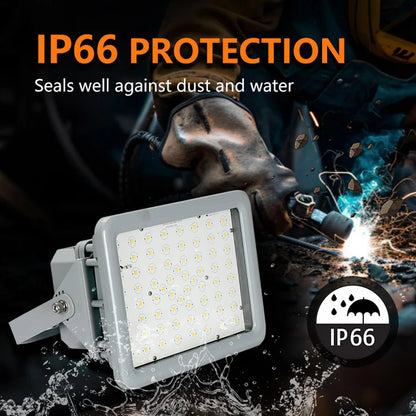 ComiLED 150W Square LED Explosion Proof Light, Class I Division 2, 21000LM