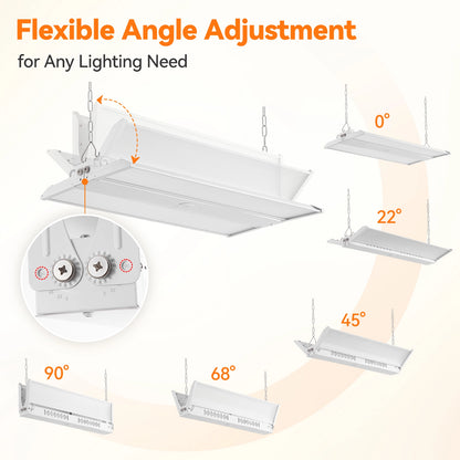 ComiLED 3CCT Linear High Bay 300W/250W/200W 2-Pack