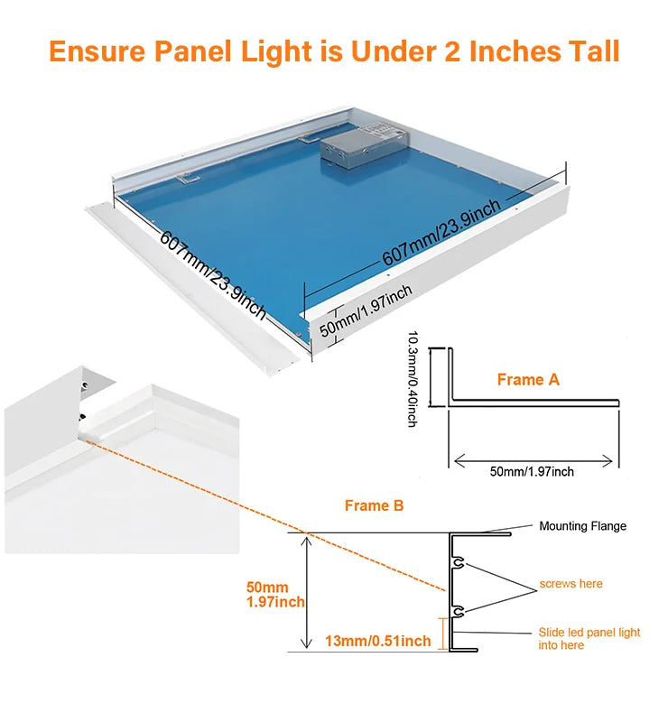 Wholesale 2x2 Surface Mount Kit