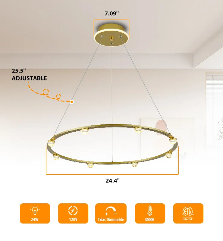 Wholesale Modern Gold Chandelier