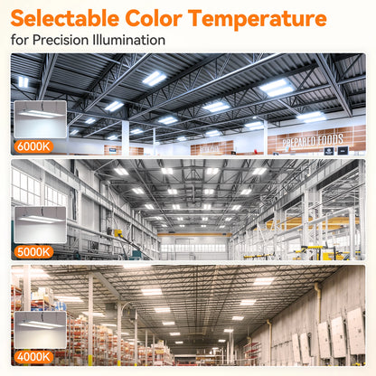 ComiLED 3CCT Linear High Bay 300W/250W/200W 2-Pack