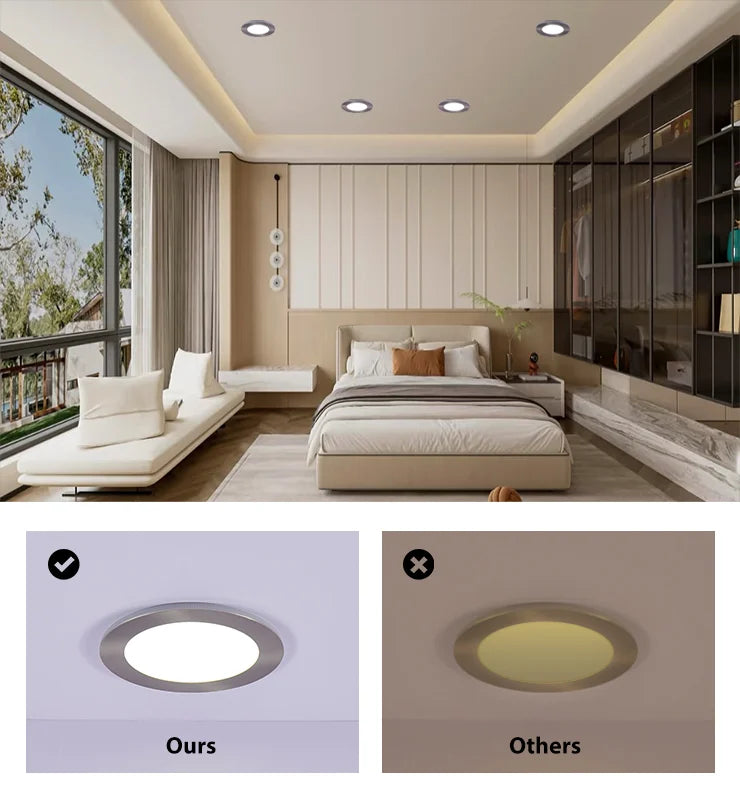 Wholesale 6 Inch Bronze Recessed Lighting with Night Light