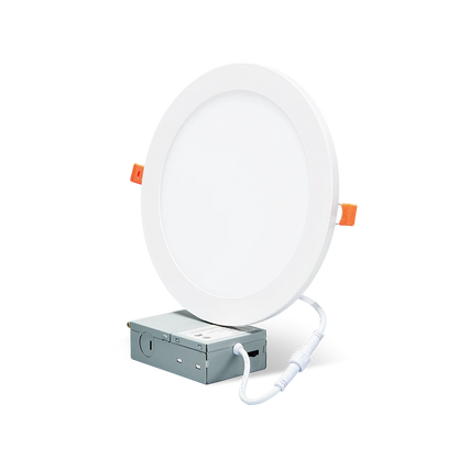 ComiLED 8 Inch White Canless Recessed Lighting 12-Pack