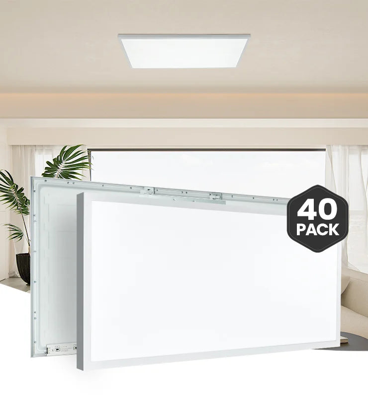 Wholesale 2x4 LED Flat Panel Light Surface Mount, 0-10V Dimmable