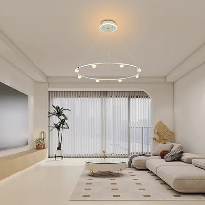 ComiLED White Modern Chandelier