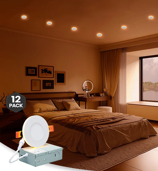 Wholesale 3 Inch White Recessed Lighting with Night Light 740