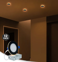 Wholesale 4 Inch Black Recessed Lighting with Night Light