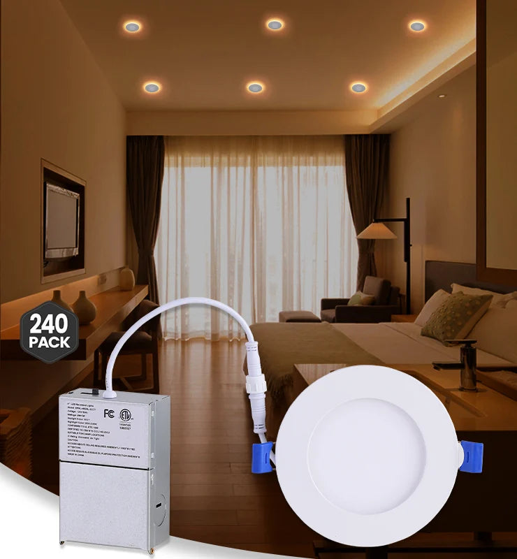 Wholesale 4 Inch White Recessed Lighting with Night Light