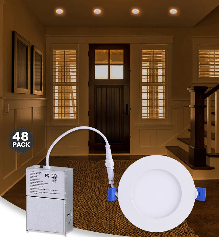 Wholesale 4 Inch White Recessed Lighting with Night Light